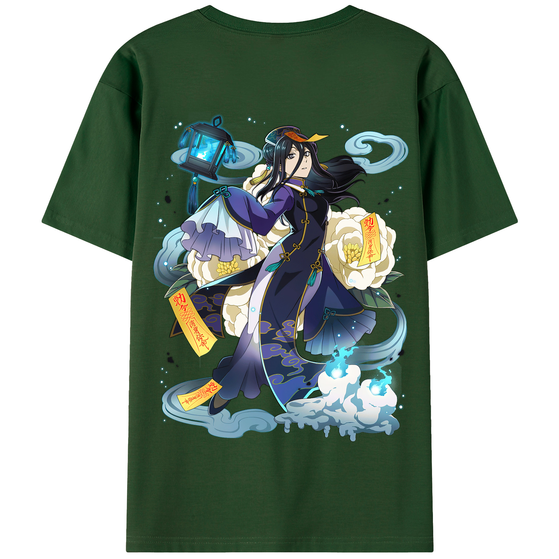 （画像用） 文豪ストレイドッグス Bungo Stray Dogs 綿100％半袖Tシャツ（背面プリント）